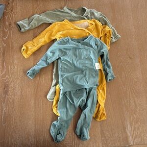 Three Newborn Bonsie Pajamas